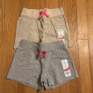 Girls Jumping Beans 2-Pairs Of Shorts - Size 5